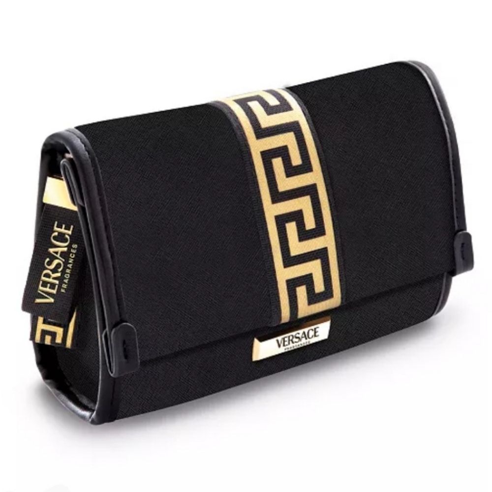 Versace Fragrance Pouch Travel Clutch